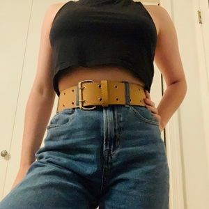NWOT F21 Dual Grommet Belt